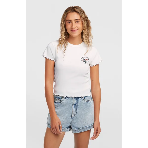 T-shirt côtelé O'Neill | Snow White