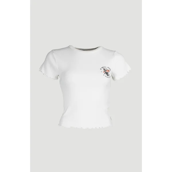 T-shirt côtelé O'Neill | Snow White