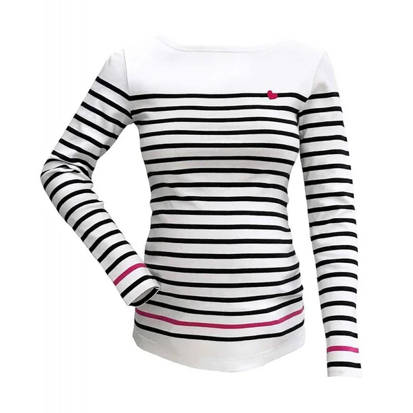 T-shirt de grossesse marinière manches longues