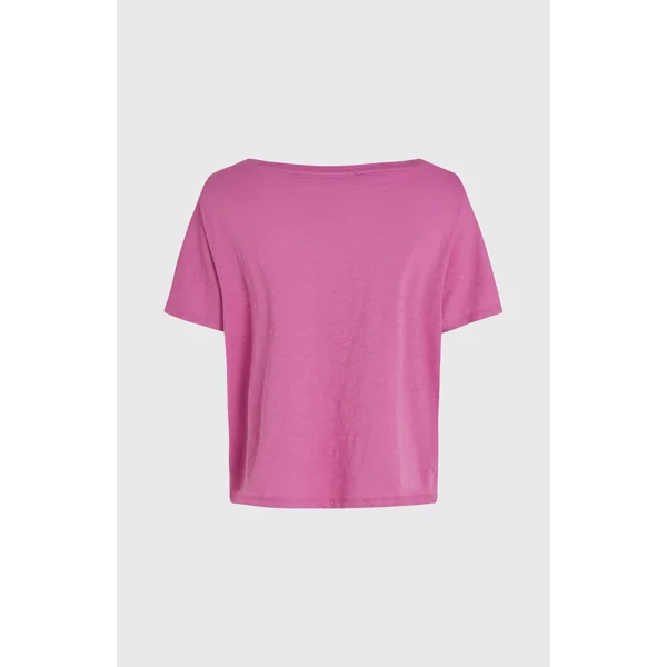T-shirt Essentials O'Neill Script Scoop Neck | Electric Fuschia