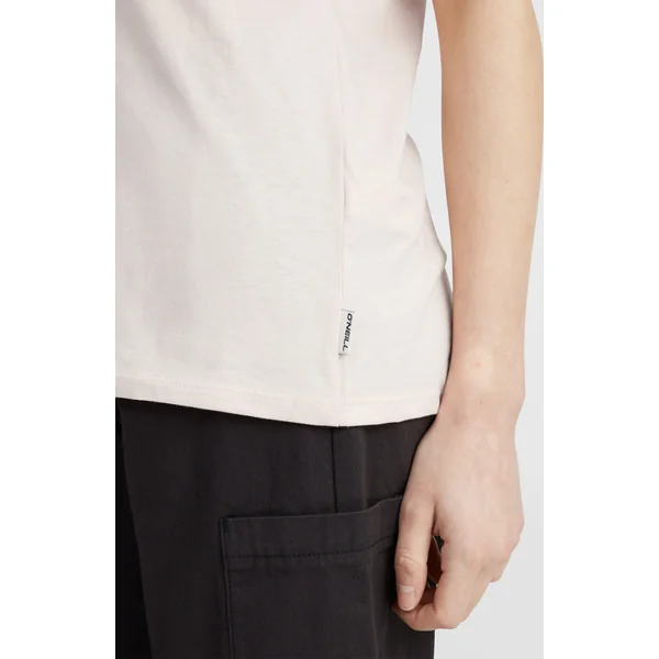 T-shirt Essentials à col V | Peach Whip