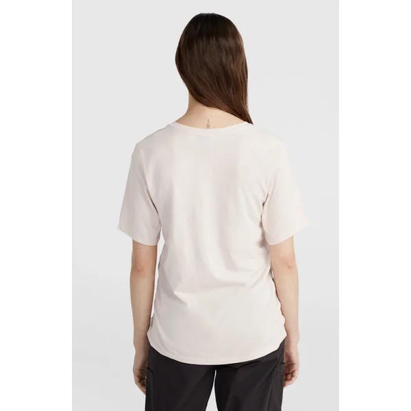 T-shirt Essentials à col V | Peach Whip