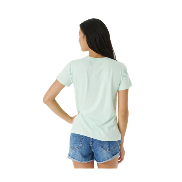 T-shirt femme ripcurl low tide standard menthe