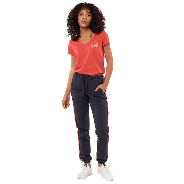 T-SHIRT FEMME RIPCURL RE ENTRY ROUGE