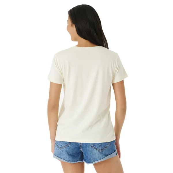T-SHIRT FEMME RIPCURL SUN SALT STANDARD BEIGE