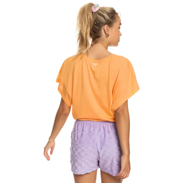 T-SHIRT FEMME ROXY WE GO TO SEA ORANGE