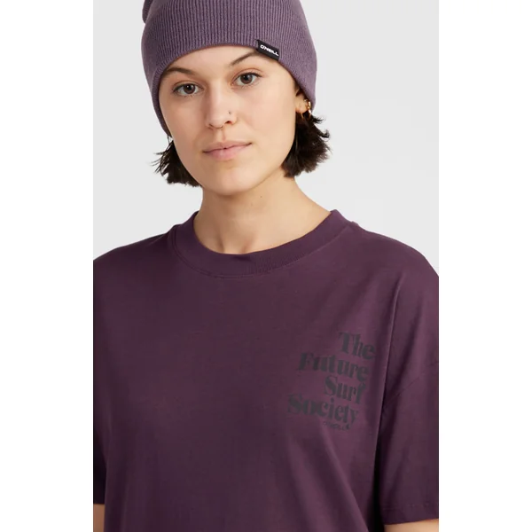 T-shirt Future Surf Society | Aubergine