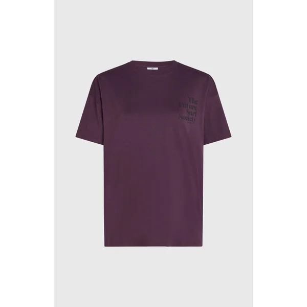 T-shirt Future Surf Society | Aubergine