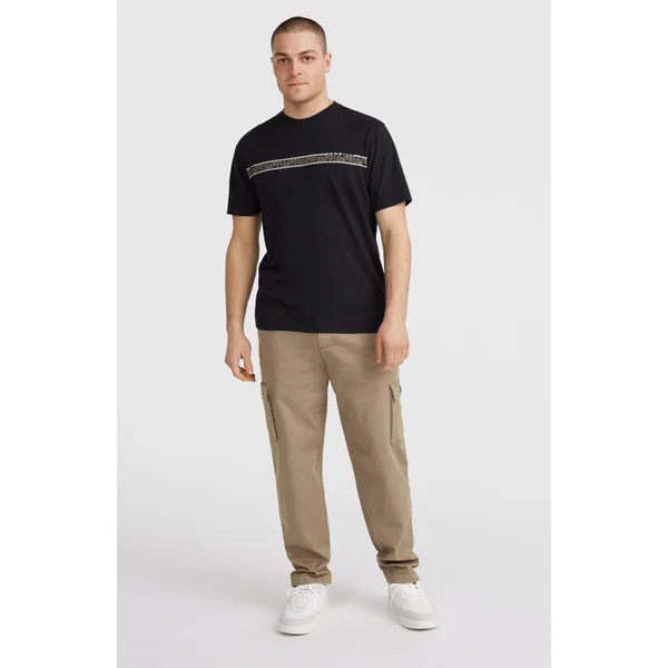 T-shirt Ikat Stripe | Black Out