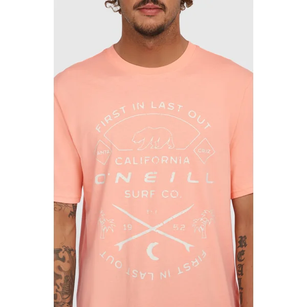 T-shirt Jack O'Neill Muir | Coral Pop