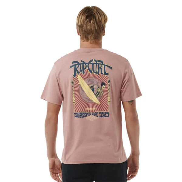 T-shirt manches courtes rip curl shred till dead mushroom