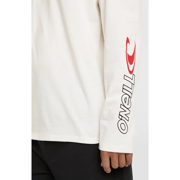 T-shirt manches longues Essentials 90s Logo | Snow White