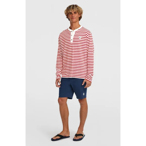 T-shirt manches longues O'Riginals | White/Red Originals Stripe