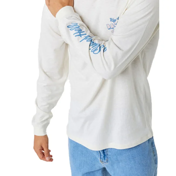 T-SHIRT MANCHES LONGUES RIP CURL SHAPER CREME