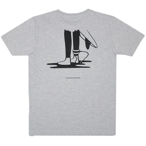 T-SHIRT MANERA STAY SALTY GRIS