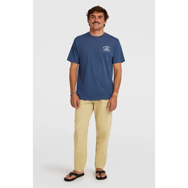 T-shirt Melange Chest-Print | English Evening