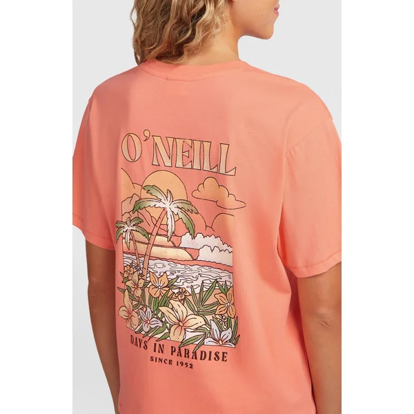 T-shirt O'Neill Boxy Back-Print | Funky Peach