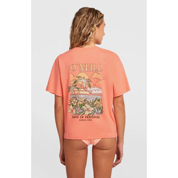 T-shirt O'Neill Boxy Back-Print | Funky Peach
