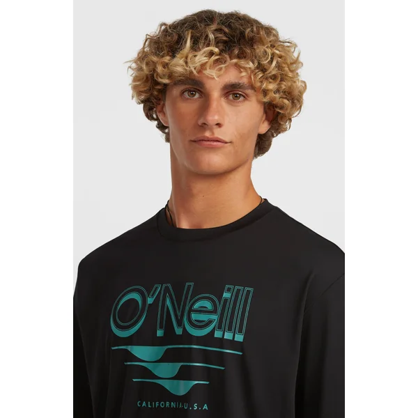 T-shirt O'Neill Hybrid UPF 50+ Polygiene Graphic | Black Out