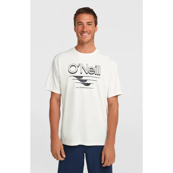 T-shirt O'Neill Hybrid UPF 50+ Polygiene Graphic | Snow White