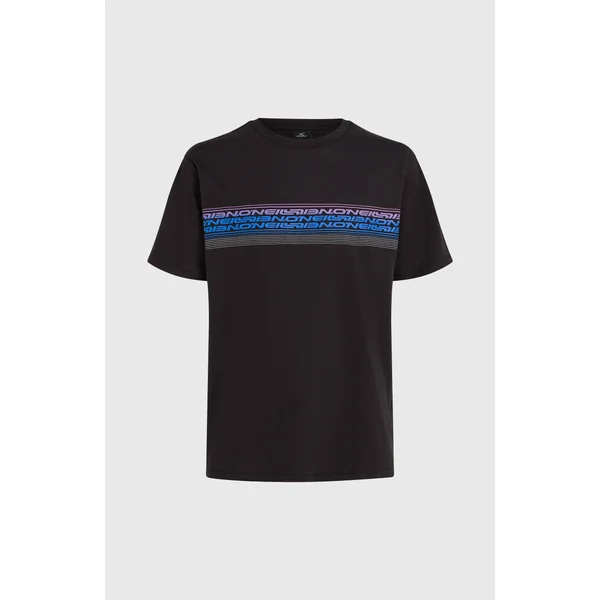 T-shirt O'Neill Logo Stripe | Black Out