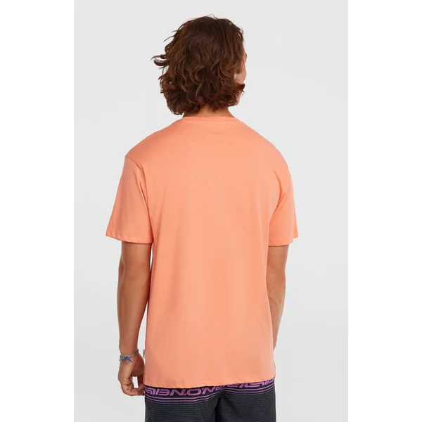 T-shirt O'Neill Logo Stripe | Funky Peach