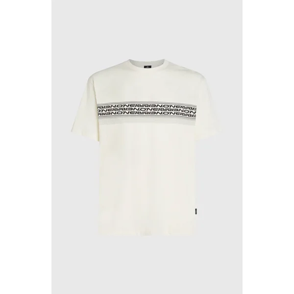 T-shirt O'Neill Logo Stripe | Snow White