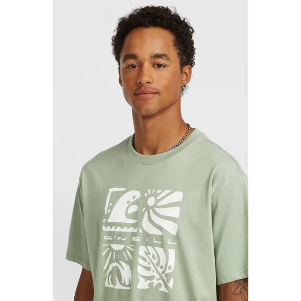T-shirt O'Neill Melange Front-Print | Marble Arch
