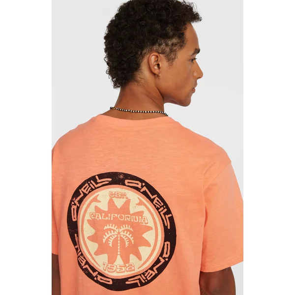 T-shirt O'Neill Slub Back-Print | Funky Peach