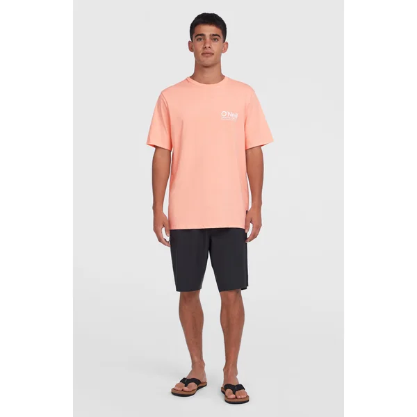 T-shirt Original Cali Logo | Coral Pop