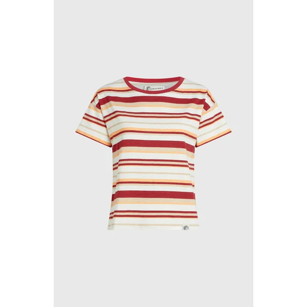 T-shirt O'Riginals Boxy Stripe | Beige Originals tee stripe