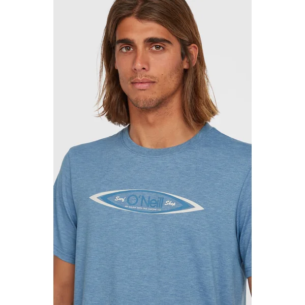 T-shirt O'Riginals Hybrid Polygiene Graphic | Copen Blue