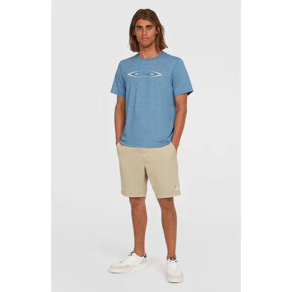 T-shirt O'Riginals Hybrid Polygiene Graphic | Copen Blue