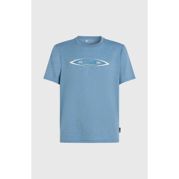 T-shirt O'Riginals Hybrid Polygiene Graphic | Copen Blue