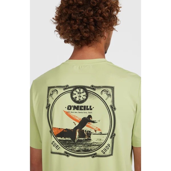 T-shirt O'Riginals Hybrid UPF 50+ Back Print | Ashton Leaf
