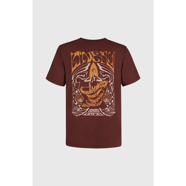 T-shirt O'Riginals Retro Back-Print | Hazel Spice