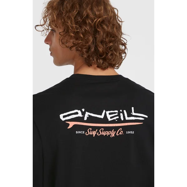 T-shirt Retro Back Print | Black Out