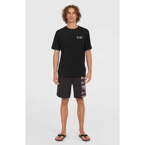 T-shirt Retro Back Print | Black Out
