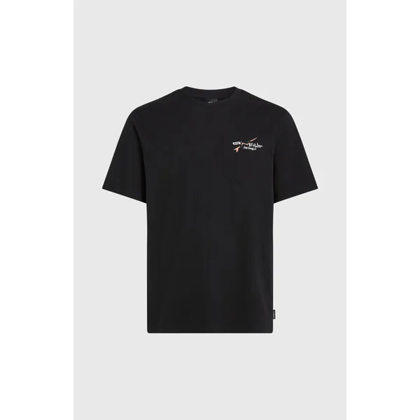 T-shirt Retro Back Print | Black Out