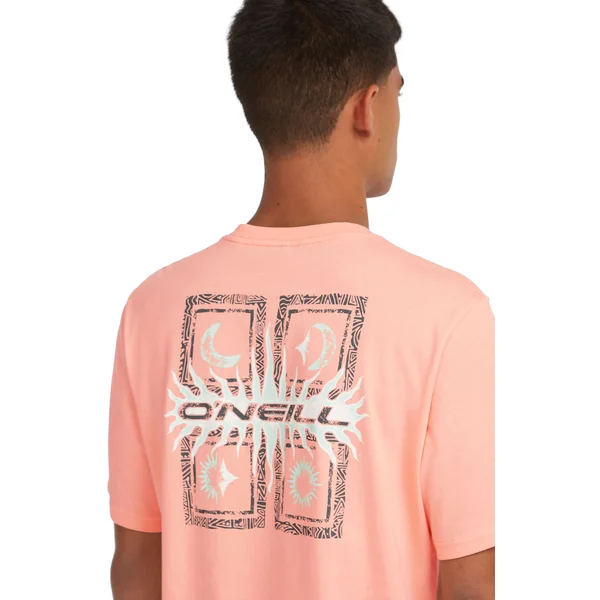 T-shirt Retro Graphic | Coral Pop