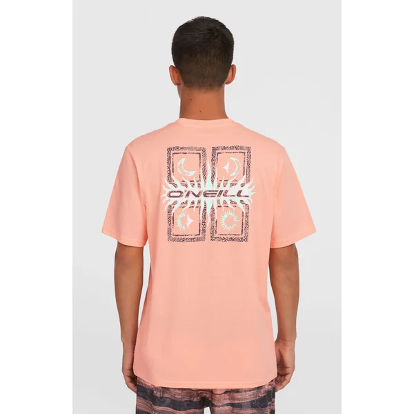 T-shirt Retro Graphic | Coral Pop