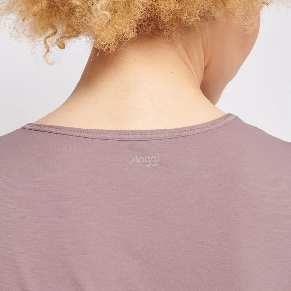 T-shirt rose en coton Sloggi