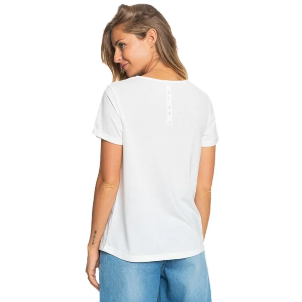 T-shirt ROXY Call it dreaming Blanc