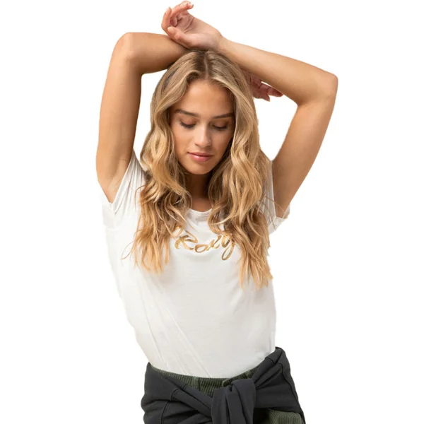 T-shirt ROXY Call it dreaming Blanc
