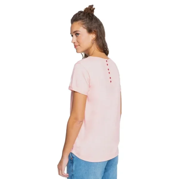T-shirt ROXY call it dreaming Pêche