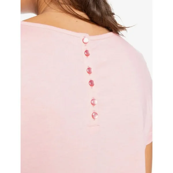 T-shirt ROXY call it dreaming Pêche