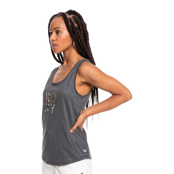 T-shirt sans manche Losing my mind noir Roxy