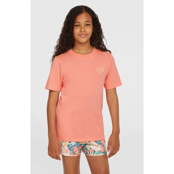 T-shirt Script | Coral Pink