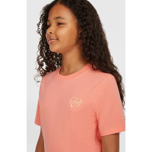 T-shirt Script | Coral Pink