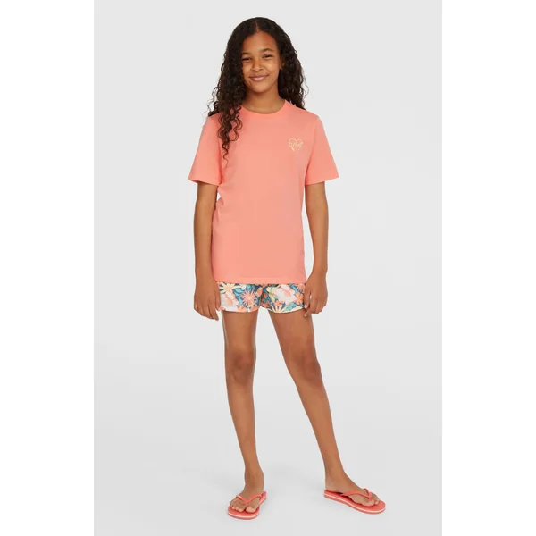 T-shirt Script | Coral Pink